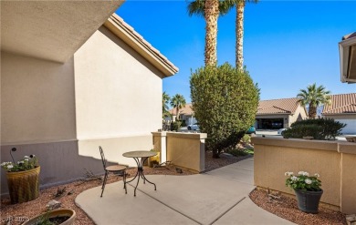 This immaculate, fully furnished townhome sits above the 15th on Wolf Creek At Paradise Canyon in Nevada - for sale on GolfHomes.com, golf home, golf lot