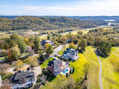 All brick executive home in private community with magnificent on Centennial Golf Course in Tennessee - for sale on GolfHomes.com, golf home, golf lot