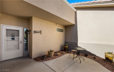 This immaculate, fully furnished townhome sits above the 15th on Wolf Creek At Paradise Canyon in Nevada - for sale on GolfHomes.com, golf home, golf lot