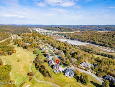 All brick executive home in private community with magnificent on Centennial Golf Course in Tennessee - for sale on GolfHomes.com, golf home, golf lot