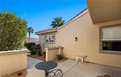 This immaculate, fully furnished townhome sits above the 15th on Wolf Creek At Paradise Canyon in Nevada - for sale on GolfHomes.com, golf home, golf lot