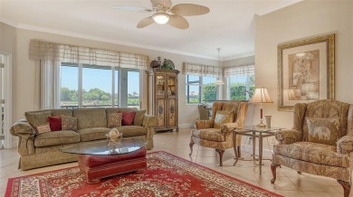 Enjoy spectacular water and golf views from this TURNKEY on River Strand Golf and Country Club At Heritage Harbour  in Florida - for sale on GolfHomes.com, golf home, golf lot