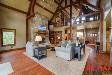 This custom-built timber-frame style home offers 4,514 sq. ft on Olive Glenn Golf and Country Club in Wyoming - for sale on GolfHomes.com, golf home, golf lot