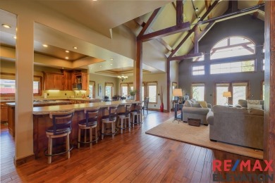 This custom-built timber-frame style home offers 4,514 sq. ft on Olive Glenn Golf and Country Club in Wyoming - for sale on GolfHomes.com, golf home, golf lot