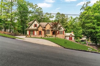 Once in a while, a home comes along that is truly in a class of on The Highlands Course at Lake Arrowhead in Georgia - for sale on GolfHomes.com, golf home, golf lot