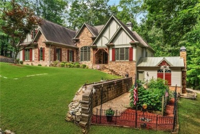 Once in a while, a home comes along that is truly in a class of on The Highlands Course at Lake Arrowhead in Georgia - for sale on GolfHomes.com, golf home, golf lot