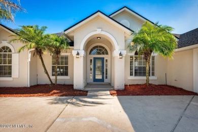 This Julington Creek Plantation home is situated in a cul-de-sac on Julington Creek Golf Club in Florida - for sale on GolfHomes.com, golf home, golf lot