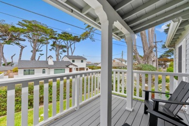 Perched on an elevated corner lot just two blocks from the on Pacific Grove Golf Links in California - for sale on GolfHomes.com, golf home, golf lot