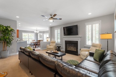 This recently remodeled 5 bedroom/3.5 bathroom single-family on Brier Creek Country Club in North Carolina - for sale on GolfHomes.com, golf home, golf lot