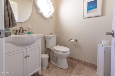 Live at the intersection of elegance & convenience in this on Scottsdale Silverado Golf Club in Arizona - for sale on GolfHomes.com, golf home, golf lot