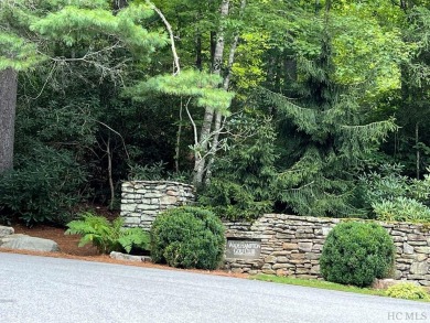 Beautiful flat building lot on the golf course of Wade Hampton on Wade Hampton Golf Club in North Carolina - for sale on GolfHomes.com, golf home, golf lot