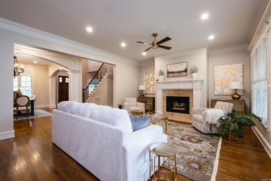 This meticulously updated 5,456 sf Craftsman w/ 5 beds, 4.5 on Chenal Country Club - Bear Den Mountain in Arkansas - for sale on GolfHomes.com, golf home, golf lot