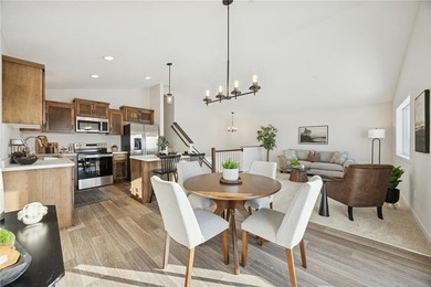 Welcome home to this stunning end-unit townhome built by local on Territory Golf Club in Minnesota - for sale on GolfHomes.com, golf home, golf lot