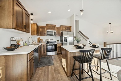 Welcome home to this stunning end-unit townhome built by local on Territory Golf Club in Minnesota - for sale on GolfHomes.com, golf home, golf lot