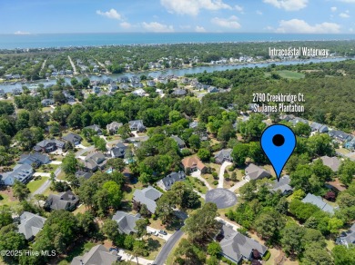 Homesite is beautifully situated on a cul-de-sac with views of on Members Club At St. James Plantation in North Carolina - for sale on GolfHomes.com, golf home, golf lot
