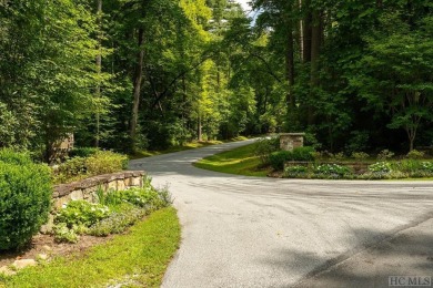 Gorgeous 1.5+ acre lot on beautiful Deep Ford Falls private cul on Lake Toxaway Country Club in North Carolina - for sale on GolfHomes.com, golf home, golf lot