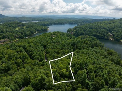 Gorgeous 1.5+ acre lot on beautiful Deep Ford Falls private cul on Lake Toxaway Country Club in North Carolina - for sale on GolfHomes.com, golf home, golf lot