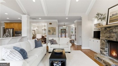 Welcome to 1033 Quail Cove-an inviting, light-filled home on Big Canoe Golf Club - Cherokee in Georgia - for sale on GolfHomes.com, golf home, golf lot