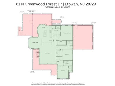 Absolutely amazing ranch style home in immaculate condition on Etowah Valley Golf Club in North Carolina - for sale on GolfHomes.com, golf home, golf lot