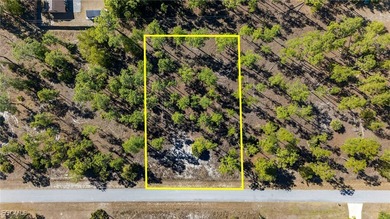 Beautiful 1/2 ACRE lot offering an excellent setting for a on Lehigh Resort Club in Florida - for sale on GolfHomes.com, golf home, golf lot