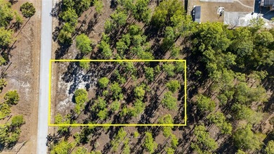 Beautiful 1/2 ACRE lot offering an excellent setting for a on Lehigh Resort Club in Florida - for sale on GolfHomes.com, golf home, golf lot