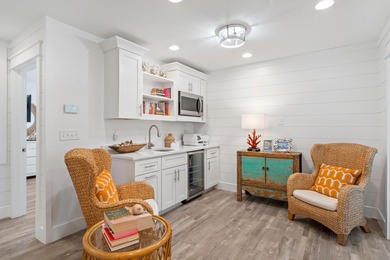 Private Heated Pool & Vacation Rental Capable! Stunning Coastal on Camp Creek Golf Course in Florida - for sale on GolfHomes.com, golf home, golf lot