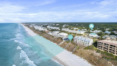 Private Heated Pool & Vacation Rental Capable! Stunning Coastal on Camp Creek Golf Course in Florida - for sale on GolfHomes.com, golf home, golf lot