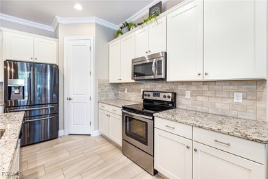 Priced to sell! The stunning saltwater pool is the focal point on Pelican Preserve Golf Club in Florida - for sale on GolfHomes.com, golf home, golf lot