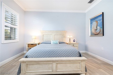 Priced to sell! The stunning saltwater pool is the focal point on Pelican Preserve Golf Club in Florida - for sale on GolfHomes.com, golf home, golf lot