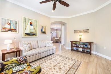 Priced to sell! The stunning saltwater pool is the focal point on Pelican Preserve Golf Club in Florida - for sale on GolfHomes.com, golf home, golf lot