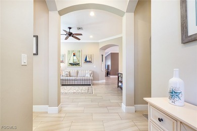 Priced to sell! The stunning saltwater pool is the focal point on Pelican Preserve Golf Club in Florida - for sale on GolfHomes.com, golf home, golf lot