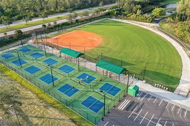 Priced to sell! The stunning saltwater pool is the focal point on Pelican Preserve Golf Club in Florida - for sale on GolfHomes.com, golf home, golf lot