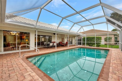 Attractive three bedroom, two bath, pool home, with golf course on Waterford Golf Club in Florida - for sale on GolfHomes.com, golf home, golf lot