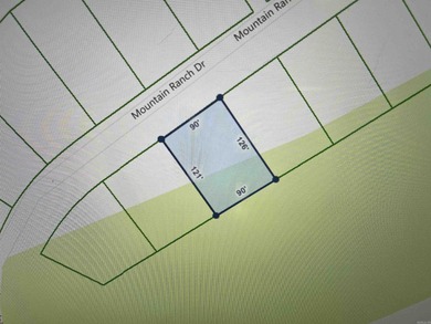 Come build your dream home today on these FOUR golf course on Mountain Ranch Golf Club in Arkansas - for sale on GolfHomes.com, golf home, golf lot