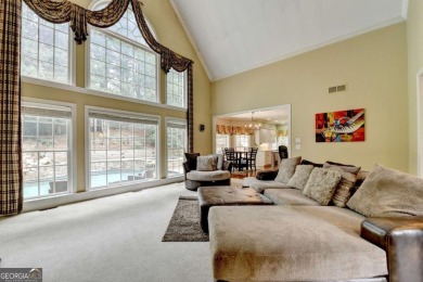Gorgeous 5 bed/4.5 bath MASTER-ON-MAIN home with HEATED on Laurel Springs Golf Club in Georgia - for sale on GolfHomes.com, golf home, golf lot