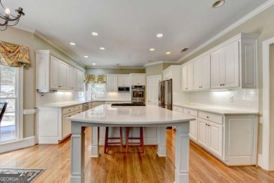 Gorgeous 5 bed/4.5 bath MASTER-ON-MAIN home with HEATED on Laurel Springs Golf Club in Georgia - for sale on GolfHomes.com, golf home, golf lot