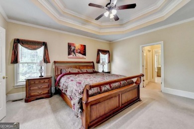 Gorgeous 5 bed/4.5 bath MASTER-ON-MAIN home with HEATED on Laurel Springs Golf Club in Georgia - for sale on GolfHomes.com, golf home, golf lot