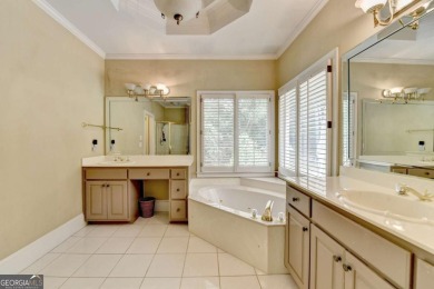 Gorgeous 5 bed/4.5 bath MASTER-ON-MAIN home with HEATED on Laurel Springs Golf Club in Georgia - for sale on GolfHomes.com, golf home, golf lot
