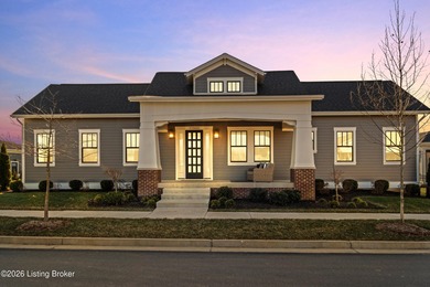 Refined new construction meets effortless main-level living in on GlenOaks Country Club in Kentucky - for sale on GolfHomes.com, golf home, golf lot