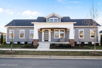 Refined new construction meets effortless main-level living in on GlenOaks Country Club in Kentucky - for sale on GolfHomes.com, golf home, golf lot