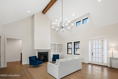 Refined new construction meets effortless main-level living in on GlenOaks Country Club in Kentucky - for sale on GolfHomes.com, golf home, golf lot