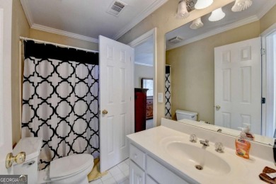 Gorgeous 5 bed/4.5 bath MASTER-ON-MAIN home with HEATED on Laurel Springs Golf Club in Georgia - for sale on GolfHomes.com, golf home, golf lot