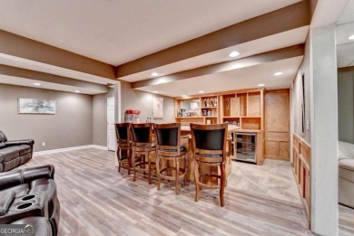 Gorgeous 5 bed/4.5 bath MASTER-ON-MAIN home with HEATED on Laurel Springs Golf Club in Georgia - for sale on GolfHomes.com, golf home, golf lot