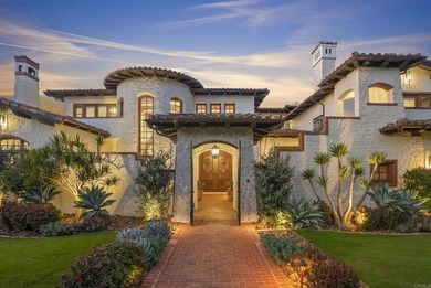 This stunning 5+ bedroom modern European estate offers an on The Bridges At Rancho Santa Fe in California - for sale on GolfHomes.com, golf home, golf lot