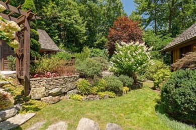 A gardener's delight with mountain and golf views, this on Old Edwards Club in North Carolina - for sale on GolfHomes.com, golf home, golf lot