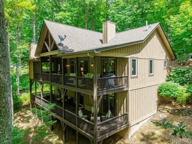 Welcome to your dream Mountain Retreat that comes Furnished on Sapphire National Golf Club in North Carolina - for sale on GolfHomes.com, golf home, golf lot