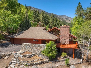 Step into mountain luxury with this exceptional 3-bedroom, 2 on Genoa Lakes Golf Club - Lakes Course in Nevada - for sale on GolfHomes.com, golf home, golf lot