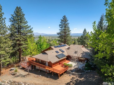 Step into mountain luxury with this exceptional 3-bedroom, 2 on Genoa Lakes Golf Club - Lakes Course in Nevada - for sale on GolfHomes.com, golf home, golf lot