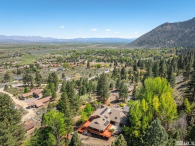 Step into mountain luxury with this exceptional 3-bedroom, 2 on Genoa Lakes Golf Club - Lakes Course in Nevada - for sale on GolfHomes.com, golf home, golf lot