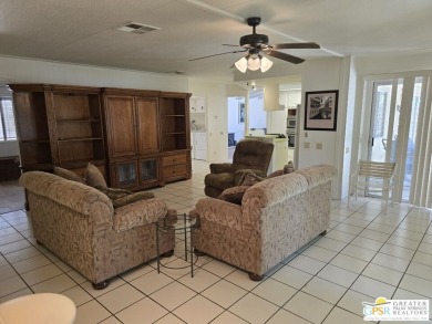 A spacious 2bed,2bath 1700+ sq ft mobile home located in one of on Date Palm Country Club in California - for sale on GolfHomes.com, golf home, golf lot